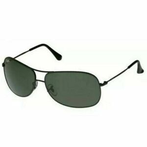 Ray-Ban Aviator Style Sunglasses W/Green Lens